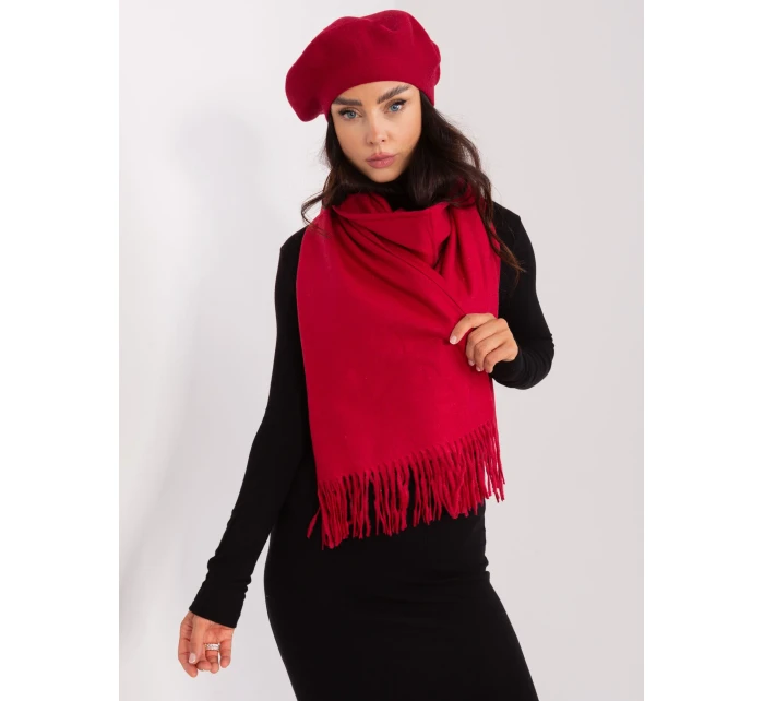 Šatka AT SZ 23185.90P bordová Šatka AT SZ 23185.90P bordová