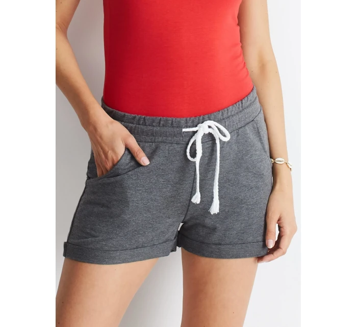 Šortky RV SN 4946.85P tmavo šedá