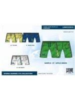 pánské šortky bílé model 21348637 - LEONE