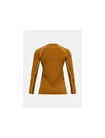 Termotriko PEAK PERFORMANCE Magic Crew Wool-blend Baselayer Women, hnedé