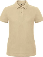 B&C ID.001 /women Dámske piqué polo 01.ID10 pieskové