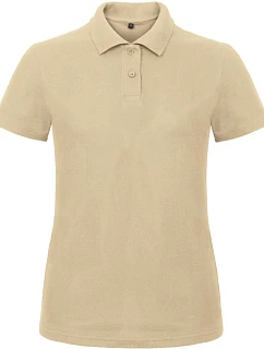 B&C ID.001 /women Dámské piqué polo 01.ID10 sand
