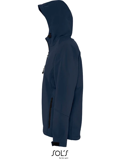SOL'S Men Pánská 3-vrstvá softshellová bunda s kapucí french navy model 22523703 SOL'S Men Pánská 3-vrstvá softshellová bunda s kapucí french navy model 22523703