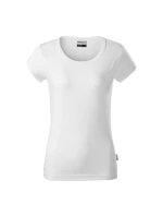 Dámske ťažké tričko Resist (biele (značka))