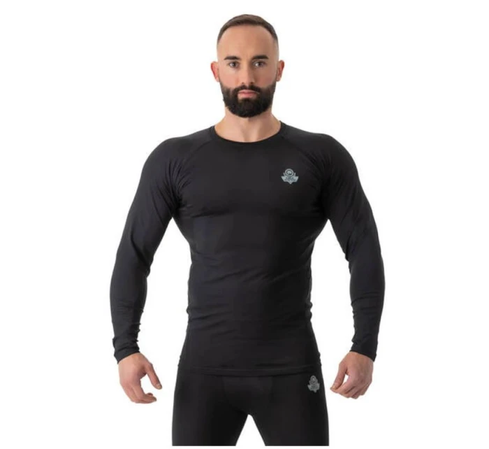 Rashguard s dlhým rukávom čierny BlackRSL - S Rashguard s dlhým rukávom čierny BlackRSL - S
