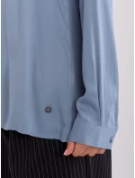 Blúzka D73792M11081A sivomodrá Blúzka D73792M11081A sivomodrá