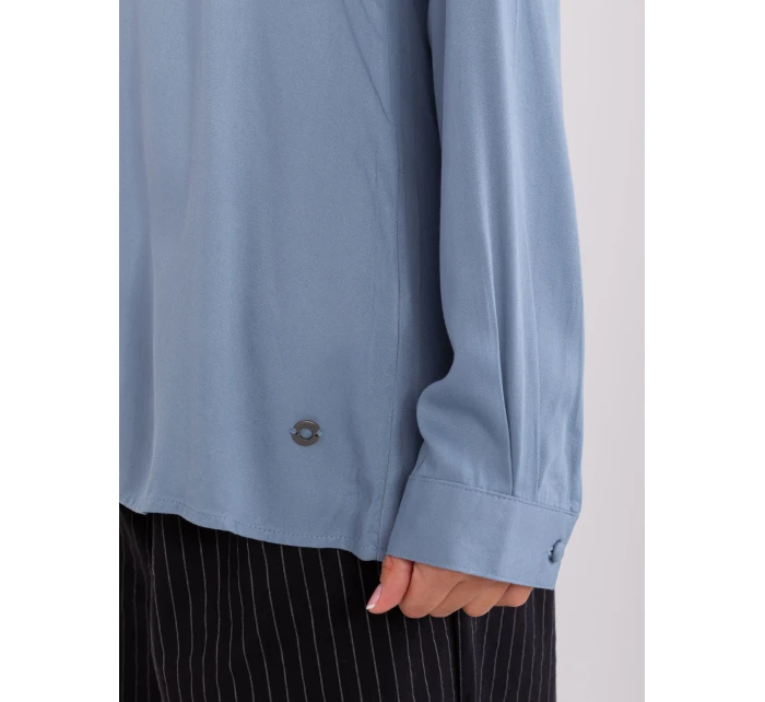 Blúzka D73792M11081A sivomodrá Blúzka D73792M11081A sivomodrá