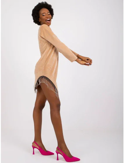 Šaty DHJ SK 6509.82P ťava