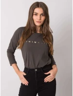 Blúzka RV BZ 0126.01P tmavá khaki