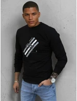 Pánská mikina s potiskem černá Dstreet model 21966088 - FashionStreet