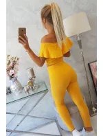 Horčicová súprava s volánikmi