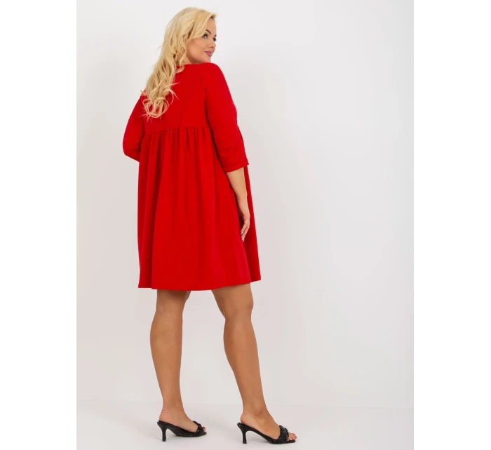RV šaty SK 8529.37P červená