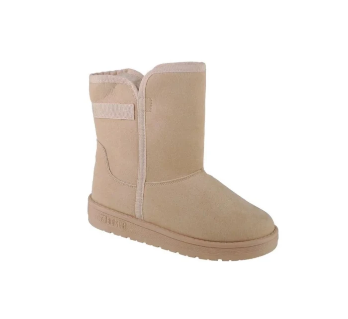 Dámske snehové topánky KK274617 Light beige - Big Star