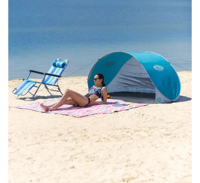 skládací plážový stan NILS  šedý model 21332463 - Nils Extreme