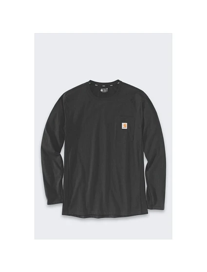 Mikina bez kapuce Carhartt Midweight L/S Pocket T-Shirt – černá, velikost: M Mikina bez kapuce Carhartt Midweight L/S Pocket T-Shirt – černá, velikost: M
