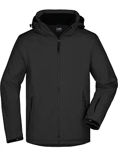 JN Pánská 3vrstvá zimní softshellová bunda 02. black model 22495057 - Daiber