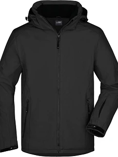 JN Pánská 3vrstvá zimní softshellová bunda 02. black model 22495057 - Daiber