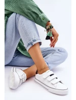 tenisky na suchý zip Big Star Bíle model 21610210 - Big Star Shoes tenisky na suchý zip Big Star Bíle model 21610210 - Big Star Shoes