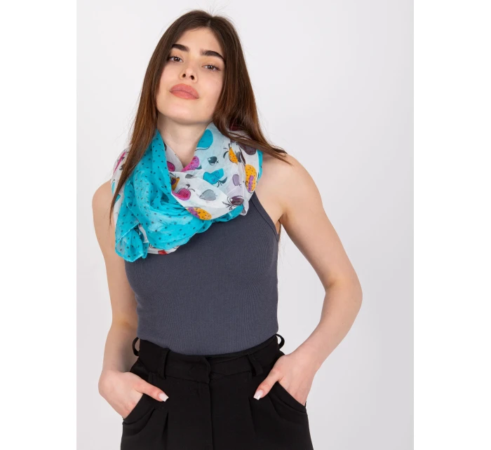 Šál-AT-CH-1801-bielo modrá Šál-AT-CH-1801-bielo modrá