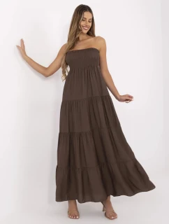 Sukienka MI SK model 21156213 brązowy - FPrice