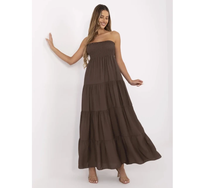 Šaty MI SK A2596.97 hnedé