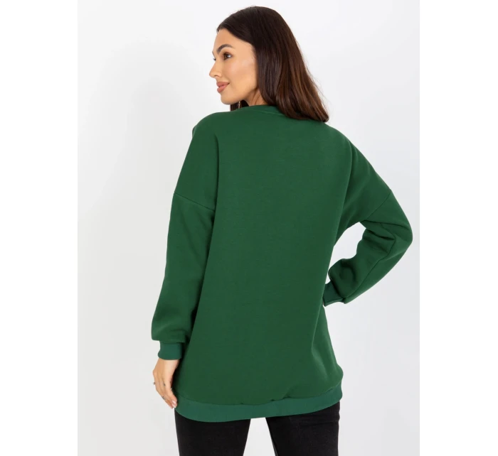 Mikina RV BL 8261.51 tmavo zelená