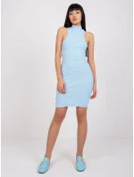 Šaty RV SK model 14841113 světle modrá - FPrice Šaty RV SK model 14841113 světle modrá - FPrice