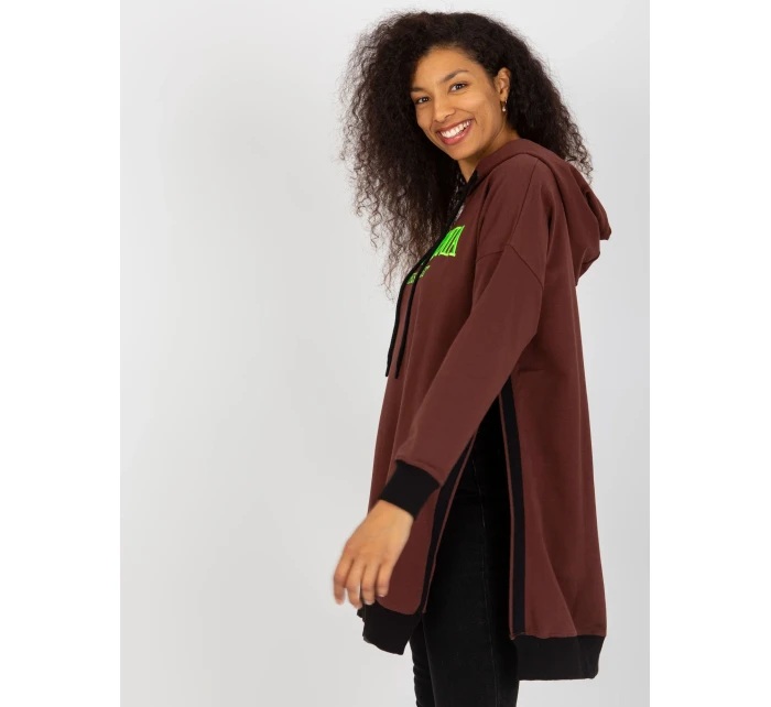 Mikina VI BL model 17926415 tmavě hnědá - FPrice