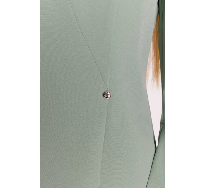 M876 Šaty so širokými manžetami - mentolové M876 Šaty so širokými manžetami - mentolové