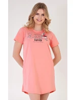 Dámské domácí šaty s krátkým rukávem model 18831590 - Vienetta