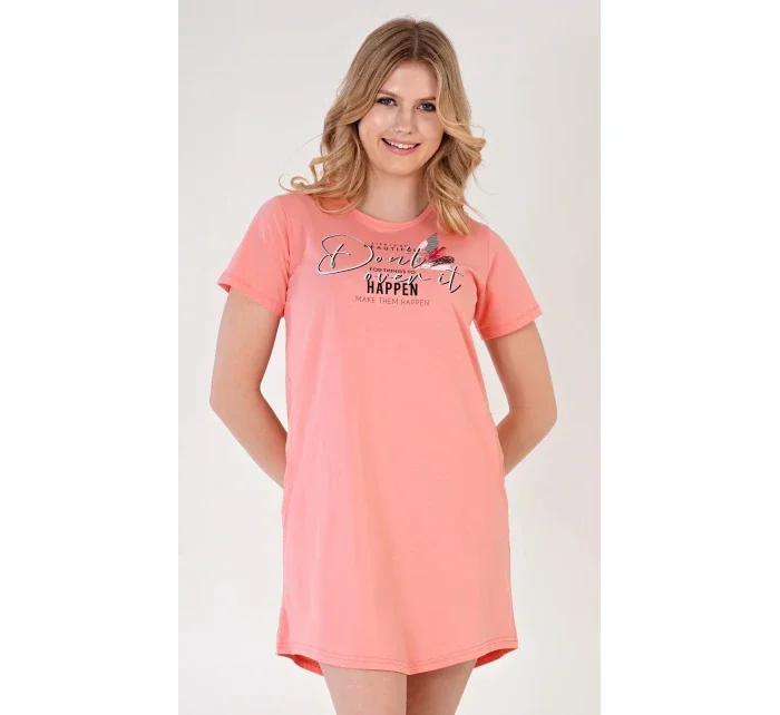 Dámské domácí šaty s krátkým rukávem model 18831590 - Vienetta