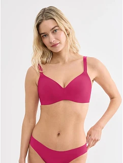 Podprsenka bez kostíc ZERO Feel 2.0 THE UP TShirt Bra – Berry – SLOGGI