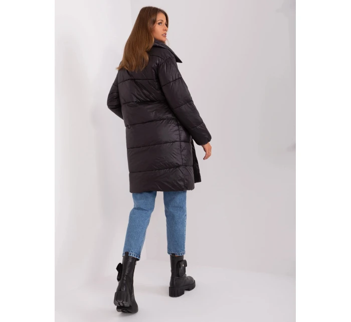 Černá lehká dámská zimní péřová bunda model 21247735 - Factory Price Černá lehká dámská zimní péřová bunda model 21247735 - Factory Price