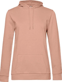 B&C #Hoodie /women Dámska mikina s kapucňou 01.W04W nude