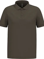 Kariban K 254 Pánske polo tričko z piké 20.K254 tmavá khaki