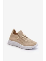 Dámské sportovní boty Beige model 21666977 - EVENTO