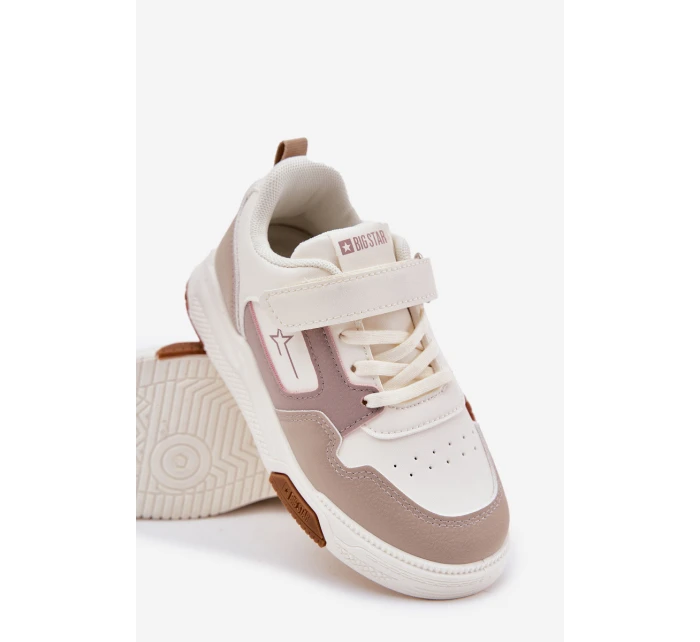 Lehké Dětské Tenisky Big Star model 21694444 Béžové - Big Star Shoes