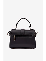 Kabelka přes rameno s odnímatelným popruhem černá Belveta