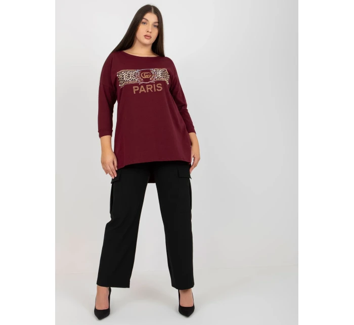 Halenka VI BZ model 17913898 tmavě fialová - FPrice Halenka VI BZ model 17913898 tmavě fialová - FPrice