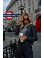 Bunda bomber   grafitová model 20475998 - Moe