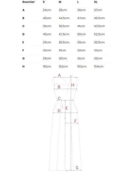 model 21154701 Elegantní overal s asymetrickým výstřihem královská modř - STYLOVE