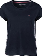 Dámske krátke tričko UW0UW01374 tmavomodré - Tommy Hilfiger