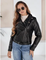 Dámska kožená bunda ramones black FashionStreet TY5200