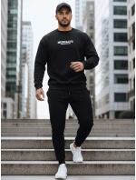 Pánská mikina s potiskem černá Dstreet model 21993009 - FashionStreet