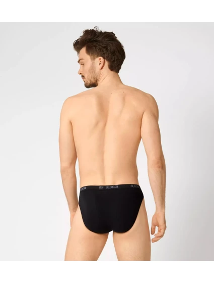 Pánske slipy sloggi men Basic Mini - čierne - SLOGGI Pánske slipy sloggi men Basic Mini - čierne - SLOGGI