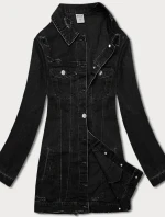 Černá dámská džínová bunda s model 18565122 - P.O.P. SEVEN