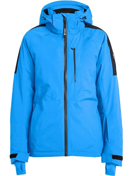 Tenson Core Ski Jacket Women Dámska lyžiarska bunda s kapucňou 84.7093 modrá Tenson Core Ski Jacket Women Dámska lyžiarska bunda s kapucňou 84.7093 modrá