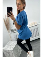 Bavlněná halenka s model 18753525 kapsou - K-Fashion Bavlněná halenka s model 18753525 kapsou - K-Fashion