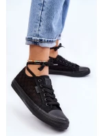 Klasyczne Niskie Trampki Big Star LL274072 Czarne