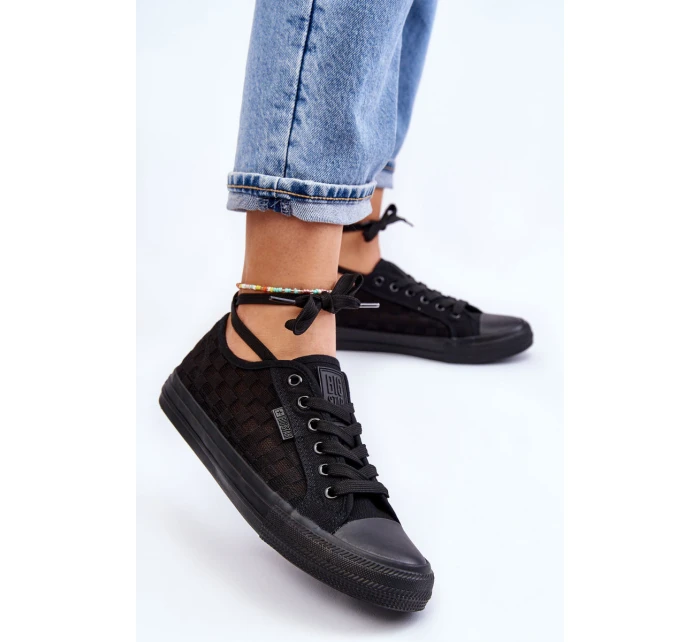 Klasyczne Niskie Trampki Big Star LL274072 Czarne